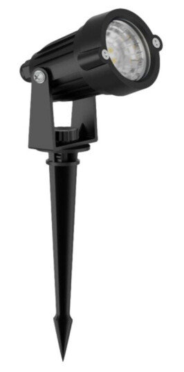 Philips Gardenlink Caper uplight 2700K 1 5W IP44 ekstra enhet - 24 Volt - Svart
