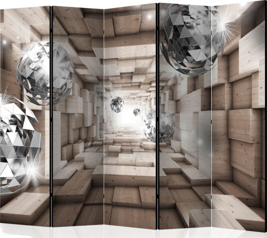 Romdeler - In A Wooden Tunnel II 225x172 - Artgeist sp. z o. o.