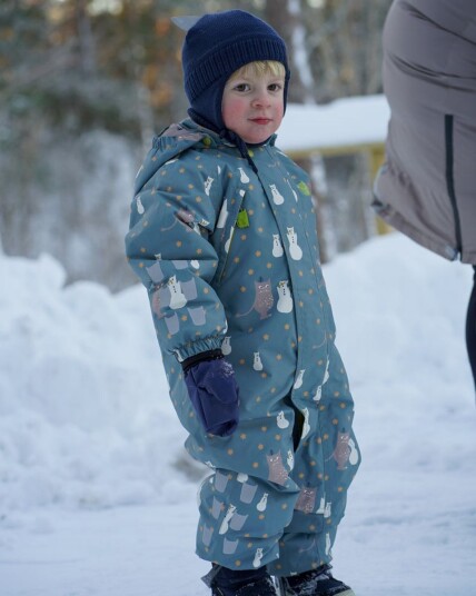 Kattnakken Parkdress Baby Snø Tolvmeteskogen Blå 80 Kattnakken Parkdress Baby Snø Tolvmeteskogen Blå 80