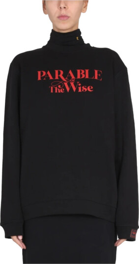 Raf Simons Dame Gensere & Hettegensere Svart M,