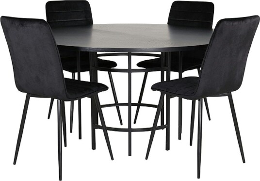 Spisegruppe furniture/fashion Copenhagen Ø140 cm med 4 Windu Stoler Spisegruppe furniture/fashion Copenhagen Ø140 cm med 4 Windu Stoler