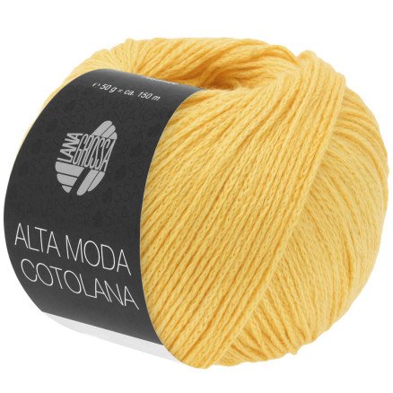 Lana Grossa Alta Moda Cotolana 61 Lys gul