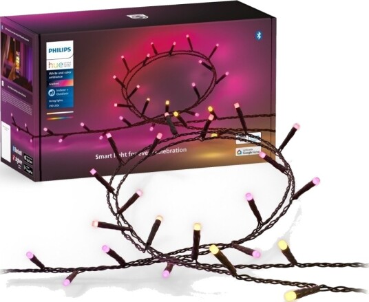 Philips Hue Festavia smart lyslenke 20 meter IP44 28W - Svart Philips Hue Festavia smart lyslenke 20 meter IP44 28W - Svart