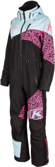 Klim Shredsa Leo Damer ett stykke snøscooterdrakt XL Svart Rosa Blå Klim Shredsa Leo Damer ett stykke snøscooterdrakt XL Svart Rosa Blå