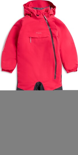 Bergans Of Norway Bergans Kid'S Lilletind Insulated Shell Coverall Alpine Rose/Dark Shadow Grey 122 Bergans Of Norway Bergans Kid'S Lilletind Insulated Shell Coverall Alpine Rose/Dark Shadow Grey 122