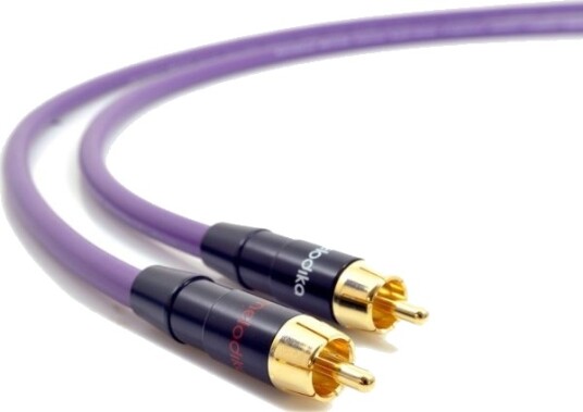 Melodika Rca (Cinch) Kabel X2 - Rca (Cinch) X2 0,5 M Lilla