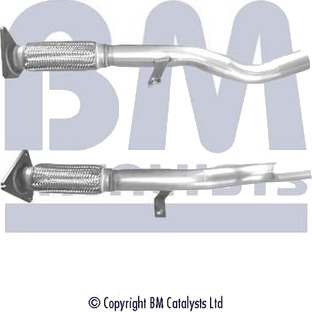 Eksosrør BM CATALYSTS BM50346