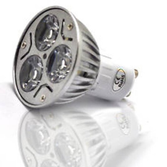 CREE LED spot med GU10 sokkel 3w Varm hvit