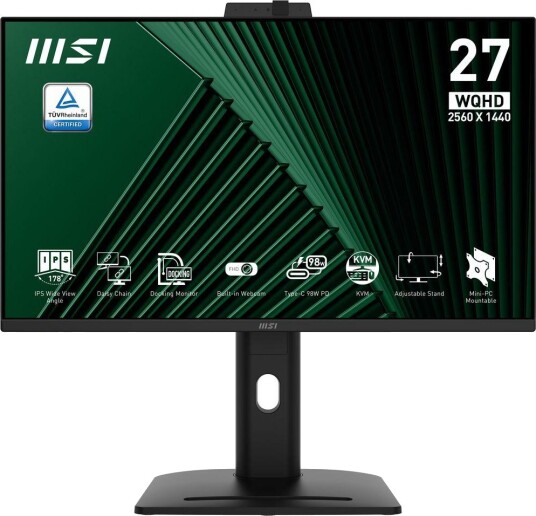 MSI Pro MP275QPDG 27" Monitor 9S6-3PC8CM-001 MSI Pro MP275QPDG 27" Monitor 9S6-3PC8CM-001