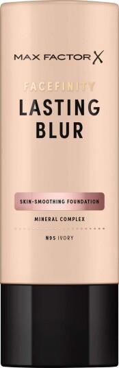 Max Factor Facefinity Lasting Blur Foundation 95 Ivory - Lett og Byggbar Dekning