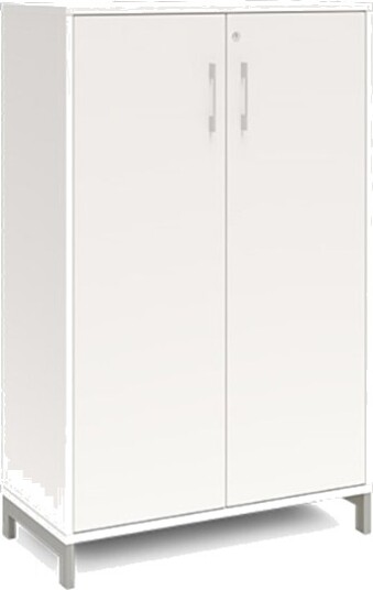Kontorskab Dna, 800X1275 Mm, Hvid/Hvid 3A4