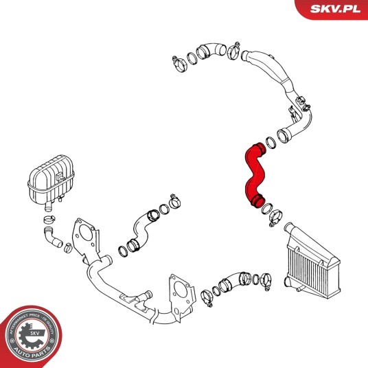 Ladeluftslange ESEN SKV 24SKV033