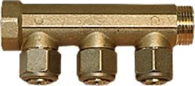3/4 Ford.Rør M. 3X1/2 Studse 15 Mm