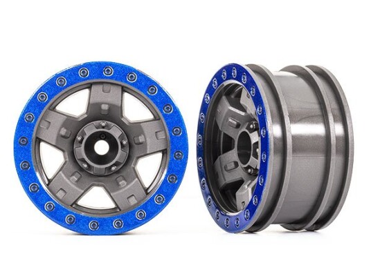 Traxxas 8180-BLUE Wheels TRX-4 Sport 2.2 Blue 2 Traxxas 8180-BLUE Wheels TRX-4 Sport 2.2 Blue 2