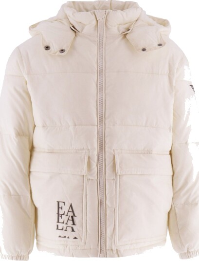 Emporio Armani Polstret Jakke Off White Emporio Armani 10 år (140) Dunjakke Hvit Emporio Armani Polstret Jakke Off White Emporio Armani 10 år (140) Dunjakke Hvit