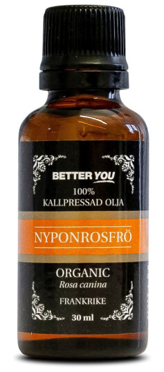 Better You EKO Kallpressad Nyponrosfröolja 30 ml