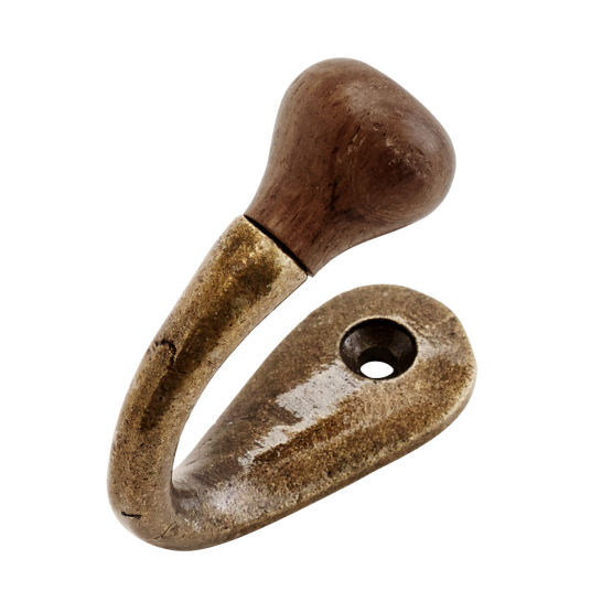 Madam Stoltz Krok Jern/Mangotre 5 cm