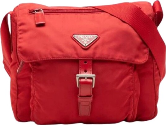 Prada Vintage Dame Pre owned Rød ONE SIZE,