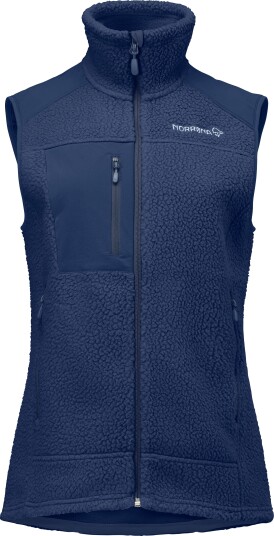 Norrøna Women's Trollveggen Warm3 Vest Indigo Night XL