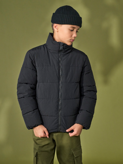 Only & Sons Jr Global Puffer Jacket Sort 116