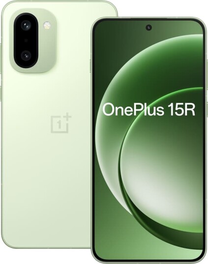 OnePlus 15R 5G Smartphone 12GB/256GB Mint Breeze Grønn