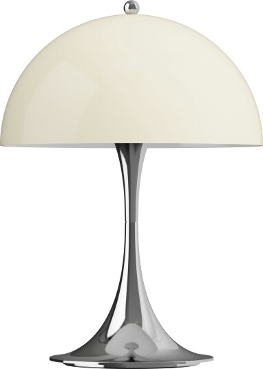 Louis Poulsen Panthella 250 V3 Portable bordlampe   Krom/opal/beige