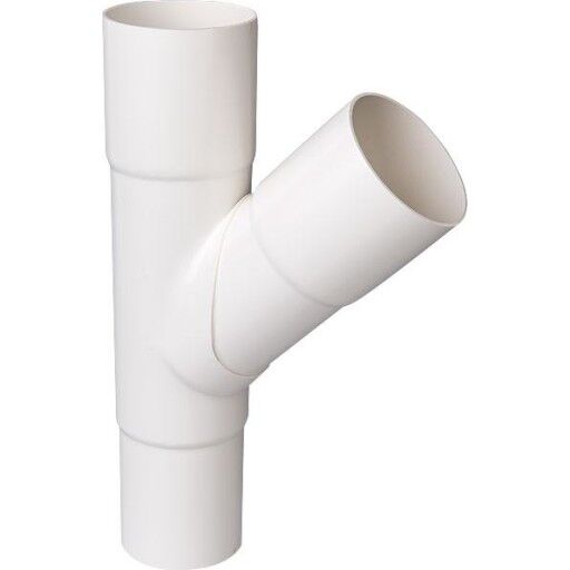 Plastmo Grenrør 75gr 75/75mm hvit Plastmo Grenrør 75gr 75/75mm hvit
