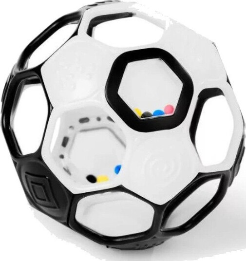 Bright Starts Grippin' Goals Rangleball Svart & Hvit