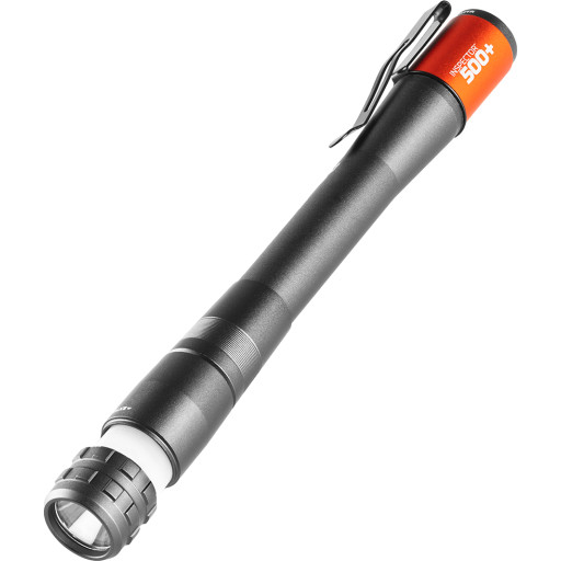 Nebo Inspector 500 Oppladbar Lommelykt - 500 lm, Vanntett, Svart