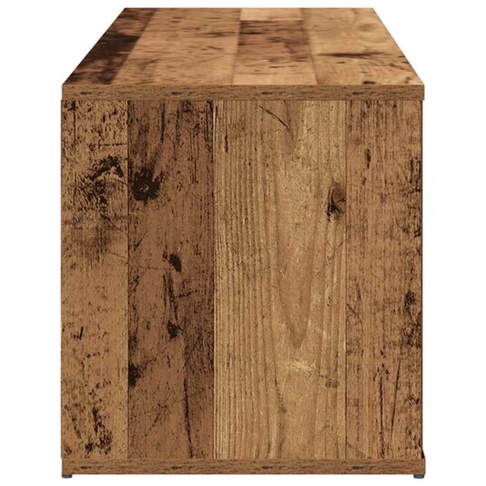  TV-benk gammelt tre 120x34x37 cm konstruert tre 8721158435071