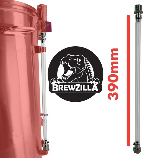 Kegland BrewZilla Gen 3 35/65 Sikteglass Gjennomsiktig resirkuleringsrør