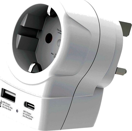 Skross Reiseadapter USB A/USB C 20W