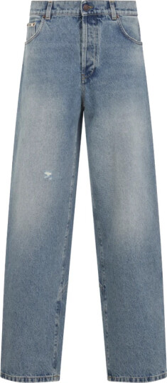 Moschino Dame Jeans Blå M,