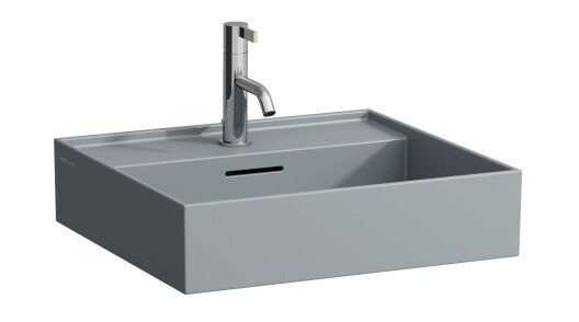 Kartell Laufen servant, 50x46 cm, matt grafitt