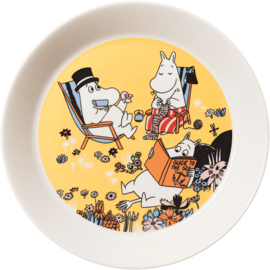 Moomin Arabia Mummi tallerken Familiekos Ø19,5 cm
