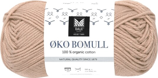 Økologisk Bomull - 328 Rosa Kamel Rosa