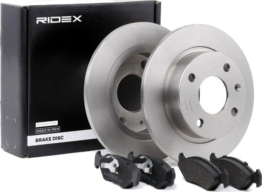 Bremseskiver og -klosser RIDEX 3405B0257