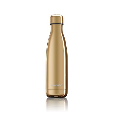 miniland Thermos flaske deluxe gull med krom effekt 500 ml