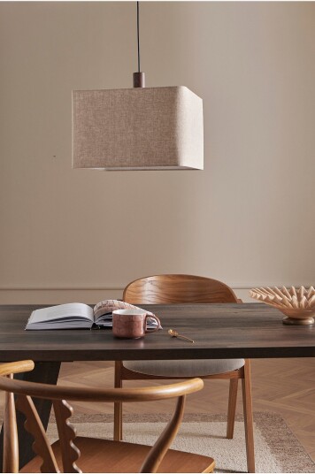 Ellos Home   Taklampe Square   Natur