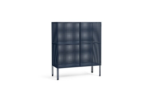 Hay Perforated Skap Medium Steel Blue Hay Perforated Skap Medium Steel Blue