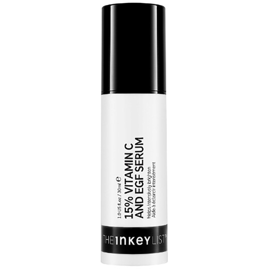The Inkey List 15% Vitamin C EGF Ansiktsserum 30ml mot Rynker og Anti-age The Inkey List 15% Vitamin C EGF Ansiktsserum 30ml mot Rynker og Anti-age