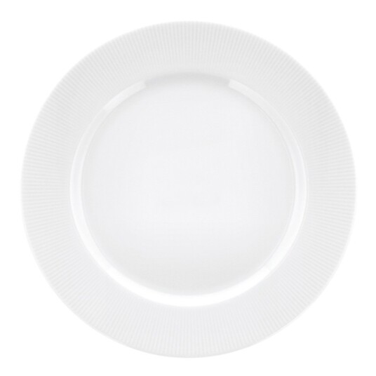 Pillivuyt  Eventail tallerken 22 cm hvit