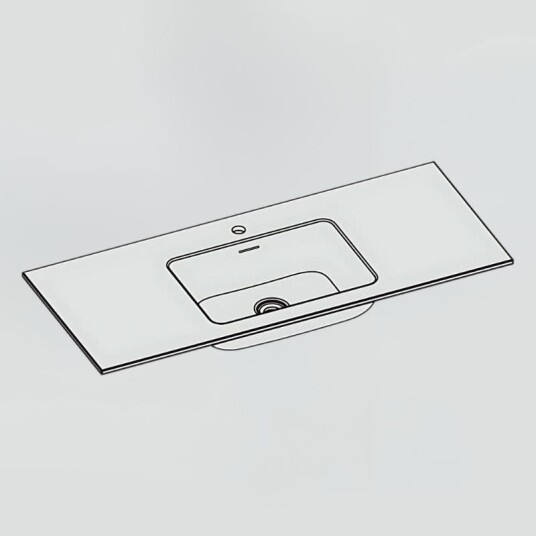 Sanipro Corian Møbel 140cm Senter Sanipro Corian Møbel 140cm Senter