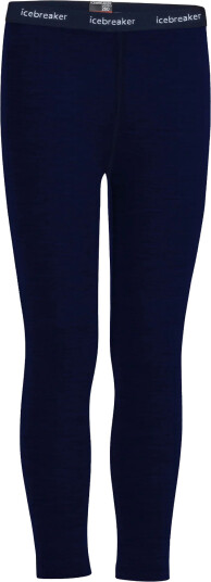 Icebreaker Kids" 260 Tech Leggings Midnight Navy 3