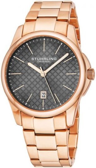 Stührling Original Herreklokke 3970.5 Symphony Grå/Rose gulltonet Stührling Original Herreklokke 3970.5 Symphony Grå/Rose gulltonet