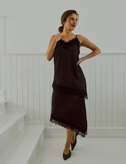 FREE/QUENT Fqdova Skirt Brown XXL FREE/QUENT Fqdova Skirt Brown XXL