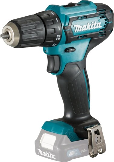 Makita DF333DZ - Drill/driver - trådløs - 2 hastigheter - nøkkelfri borhylse 10 mm - 30 N·m - uten batteri ingen lader - 12 V - SOLO Makita DF333DZ - Drill/driver - trådløs - 2 hastigheter - nøkkelfri borhylse 10 mm - 30 N·m - uten batteri ingen lader - 12 V - SOLO