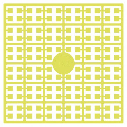 Pixelhobby Midi Perler 182 Lys Sitrongul 2x2mm 140 pixels