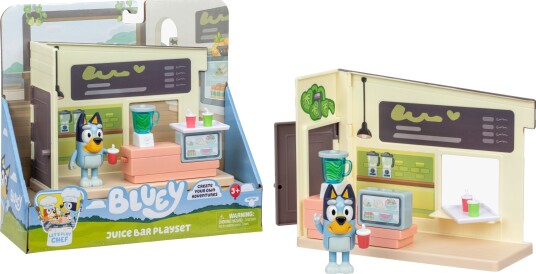 Bluey Mini Lekesett Juicebar med Figurer