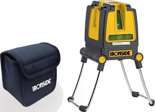 Ironside Krysslaser 102123 Med Grønn Laser